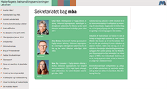 Desktop Screenshot of mba.evia.dk